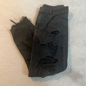 American eagle strigid black jeans
